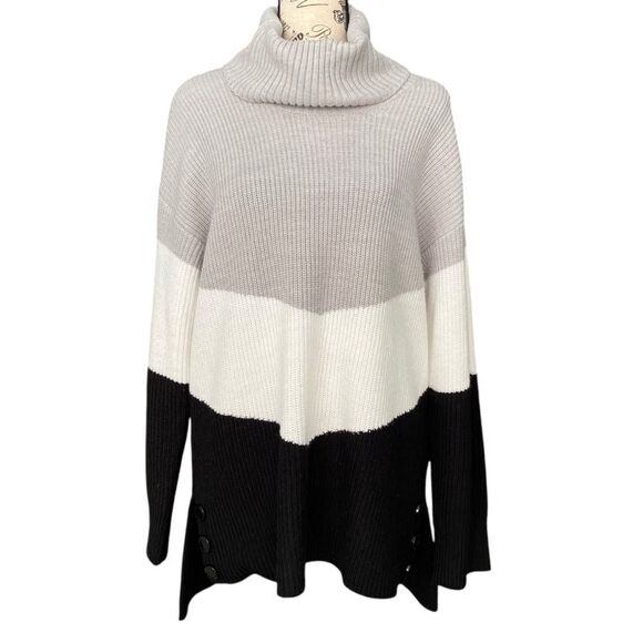 Karl Lagerfeld Cowl Neck Sweater in Size Medium - Picture 3 of 12